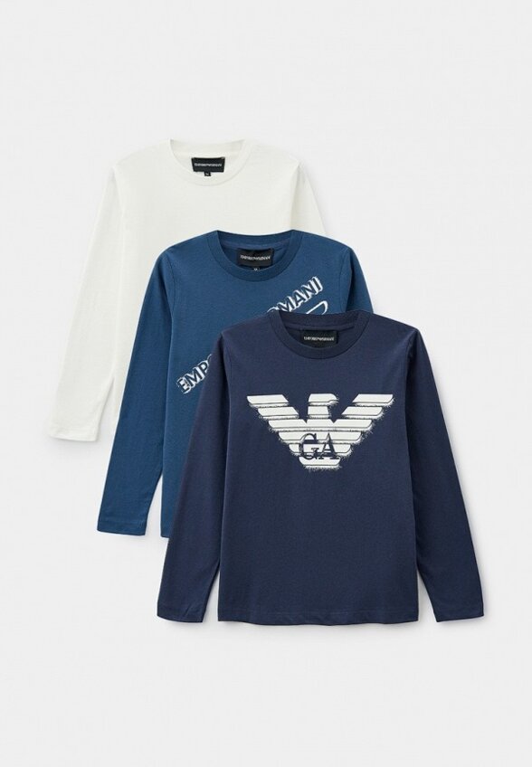 Лонгсливы 3 шт. Emporio Armani