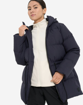 Пуховик женский Jack Wolfskin Kirschallee, Синий женщинам