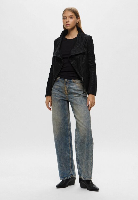 Куртка кожаная H&M