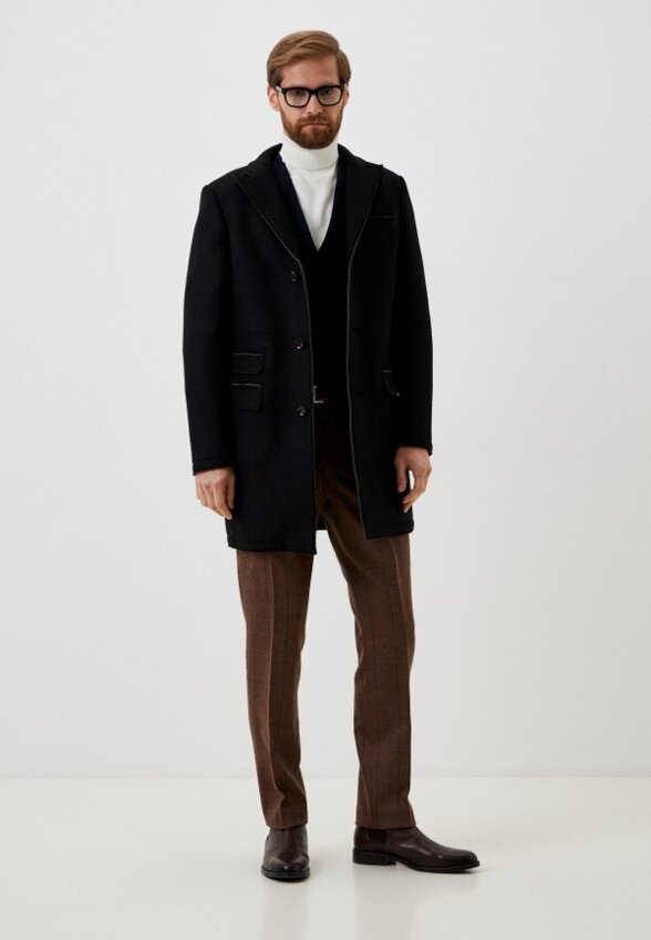 Пальто однобортное Cudgi