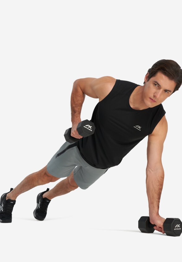 Майка мужская Athlex Motion, Черный