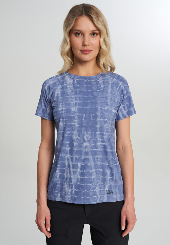 Футболка женская Mountain Hardwear Crater Lake Short Sleeve, Синий