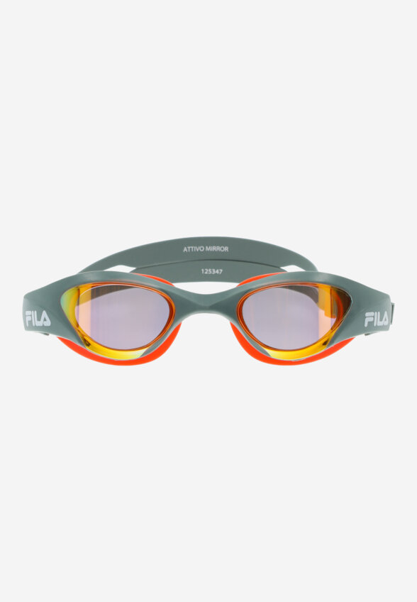 Очки для плавания FILA Attivo Mirror, Зеленый
