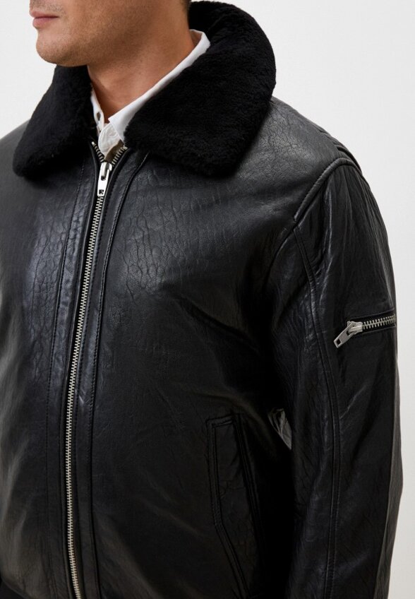 Куртка кожаная Urban Fashion for Men