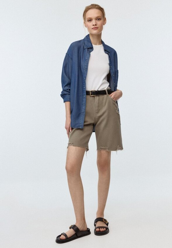 Шорты джинсовые Sela