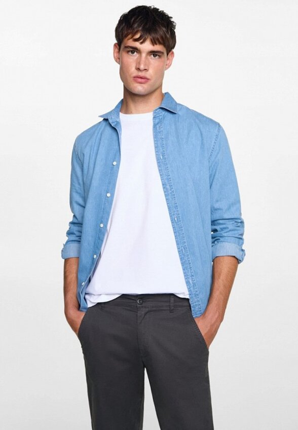 Брюки Mango Teen