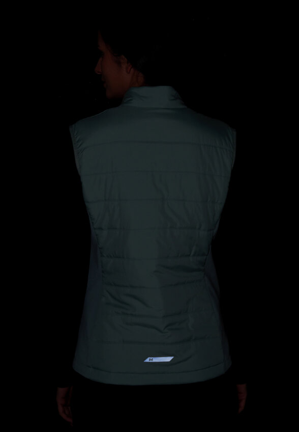 Жилет для беговых лыж женский Nordski Hybrid Pro 2.0, Зеленый