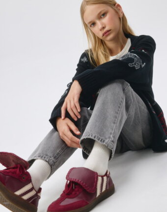 Джинсы Mom fit для девочек детям