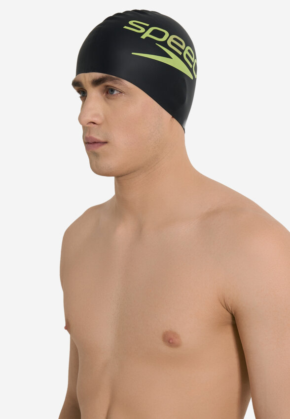Шапочка для плавания Speedo, Черный