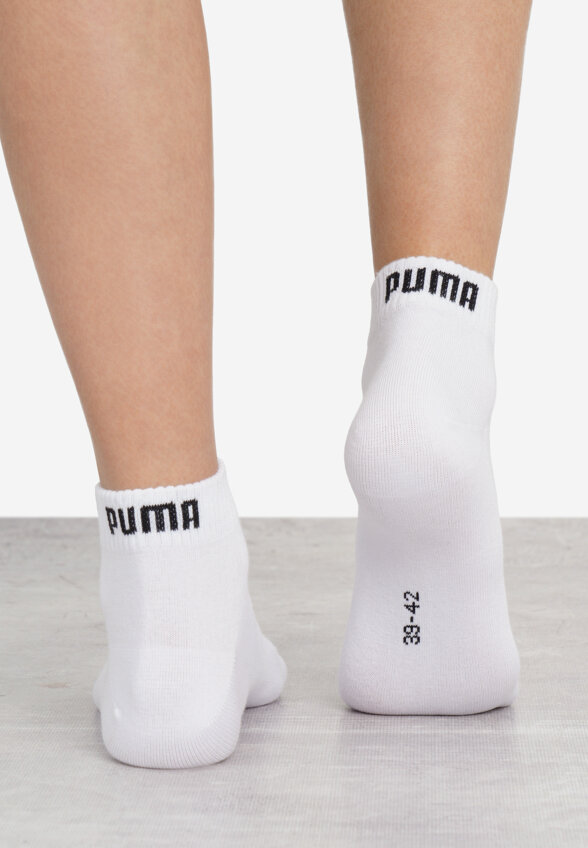 Носки PUMA Sneaker, 3 пары, Белый