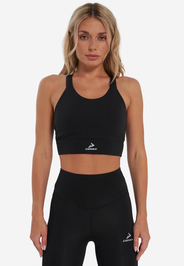 Топ бра спортивный Demix ActiveMove, Черный