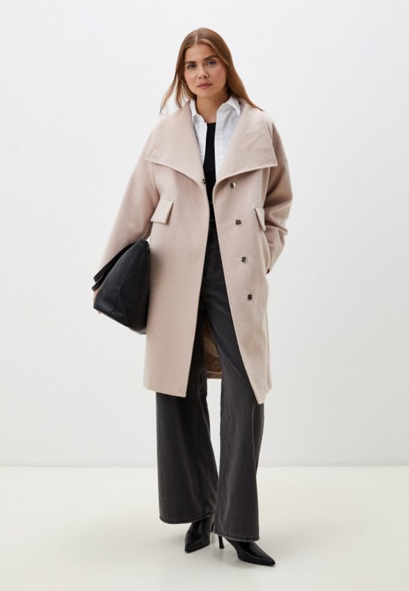 Пальто однобортное Costoso