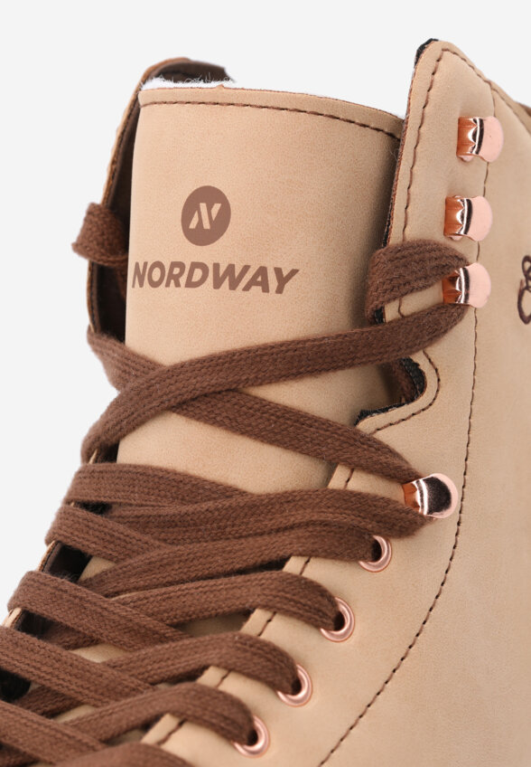 Коньки фигурные женские Nordway Emily, Бежевый
