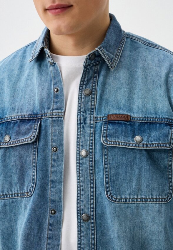 Рубашка джинсовая Vitacci