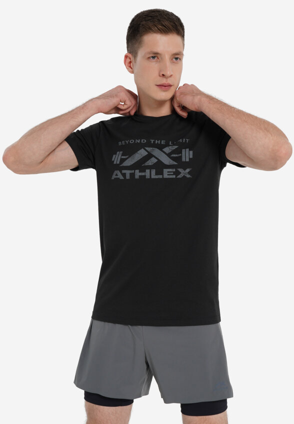 Футболка мужская Athlex, Черный
