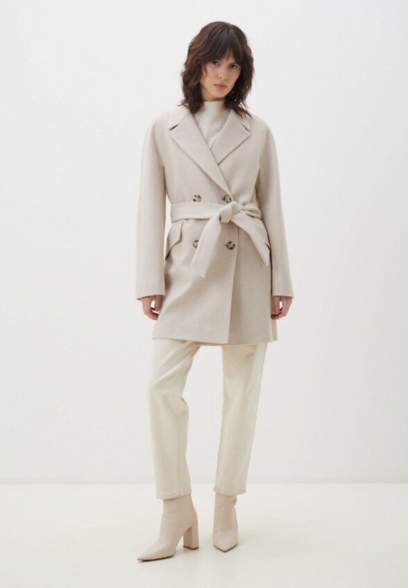 Пальто двубортное Снежная Королева