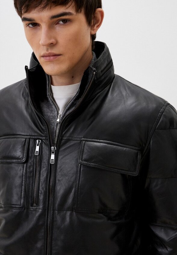 Куртка кожаная Jorg Weber