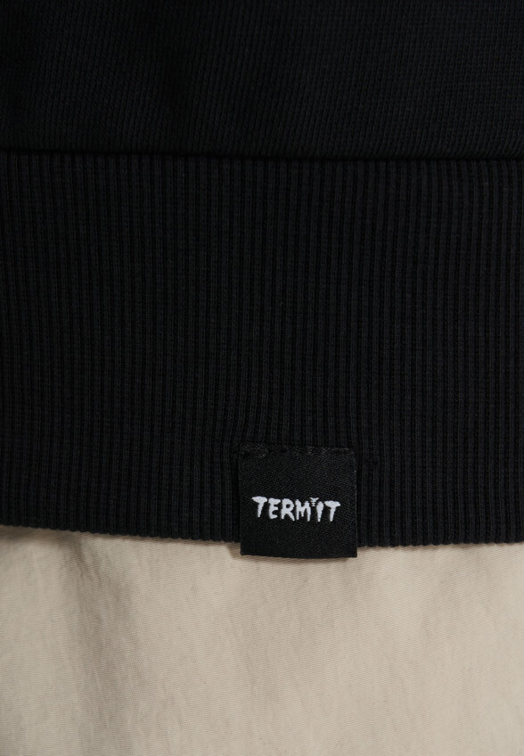 Свитшот женский оверсайз Termit, Черный