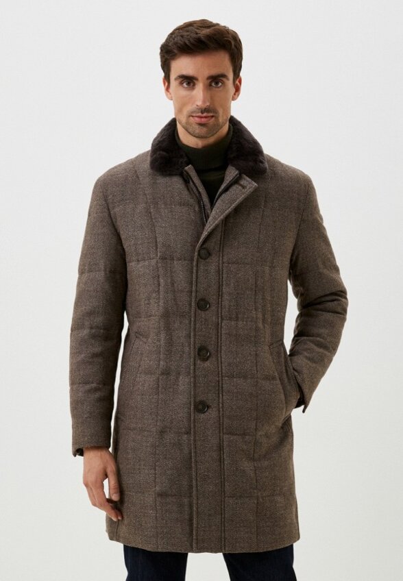 Пальто однобортное Bazioni