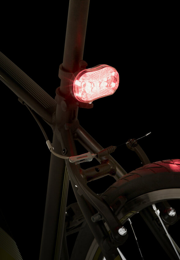 Фонарь велосипедный задний Cyclotech CRL-1, Черный