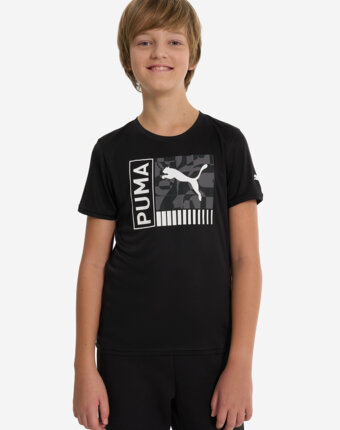 Футболка для мальчиков PUMA Fit, Черный женщинам
