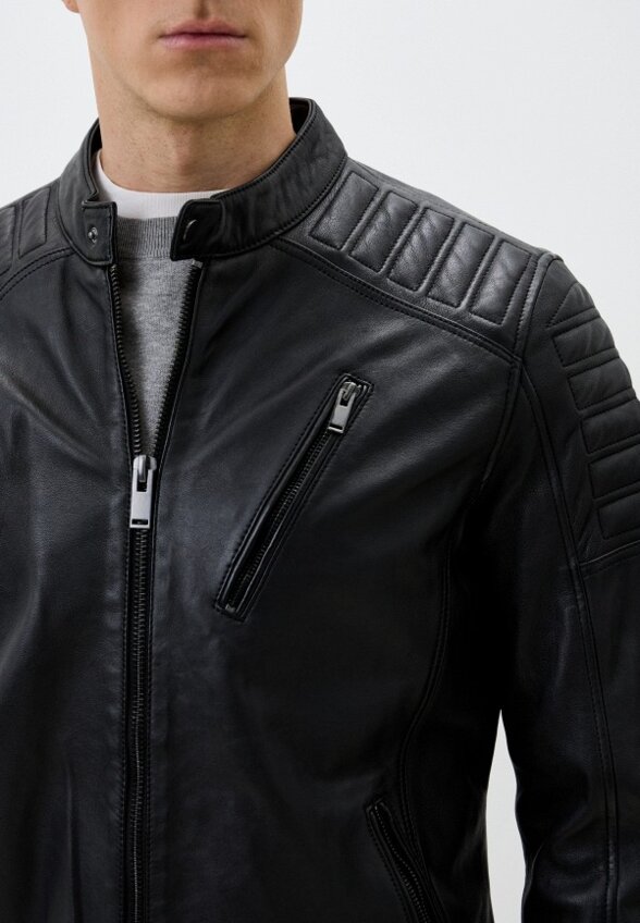 Куртка кожаная Jorg Weber