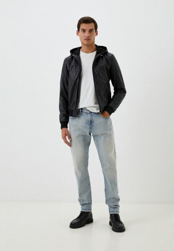 Куртка кожаная Jorg Weber