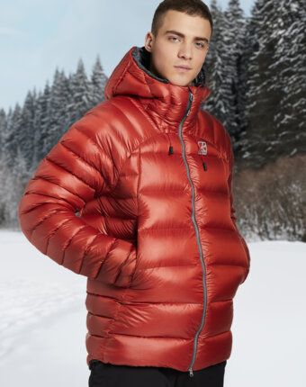 Пуховик мужской Bask Chamonix Pro V2, Оранжевый женщинам