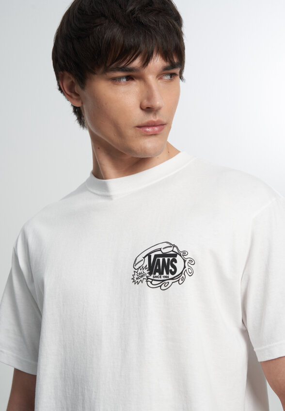 Футболка мужская Vans Hot Lines SS, Белый