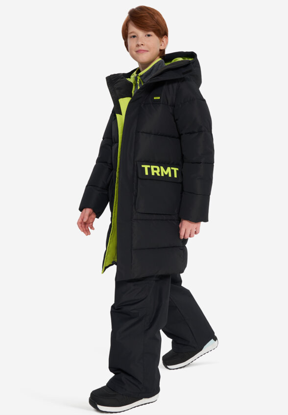 Пальто утепленное детское Termit, Черный