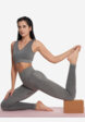 Легинсы женские Demix HighFlow Yoga Seamless Gfx, Серый5  - превью