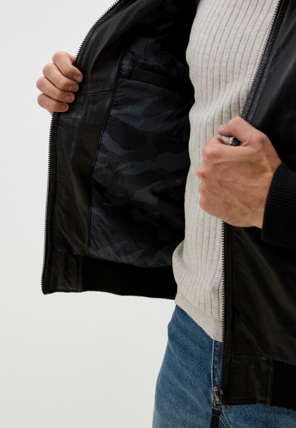 Куртка кожаная Jorg Weber