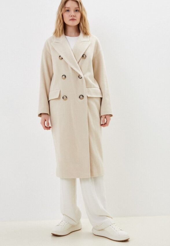 Пальто двубортное Belucci