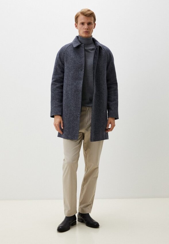 Пальто однобортное Madzerini