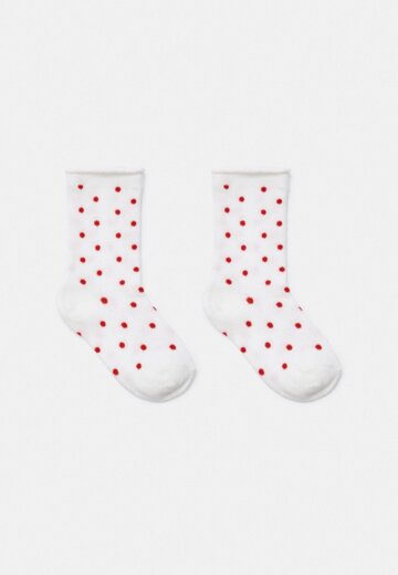 Носки в горошек для девочек