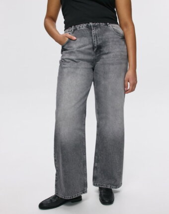 Джинсы 411 WIDE LEG из органического хлопка женщинам