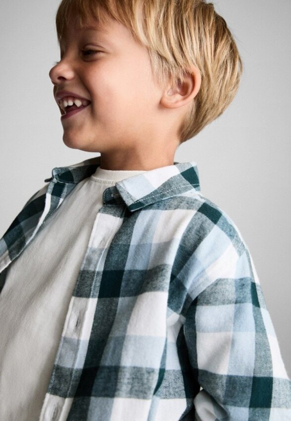 Рубашка Mango Kids