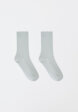 Длинные носки в рубчик1  - превью