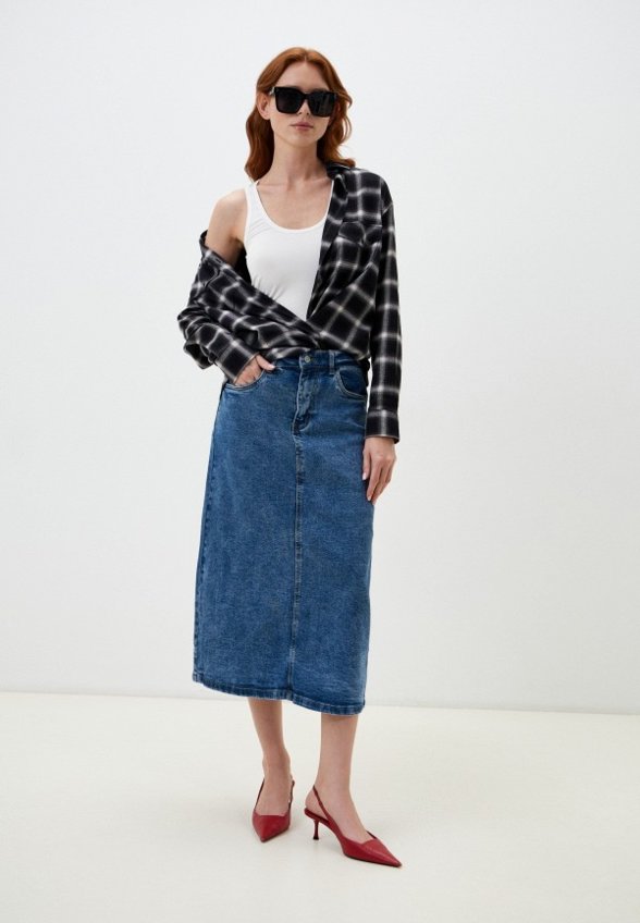 Юбка джинсовая Gaxgax