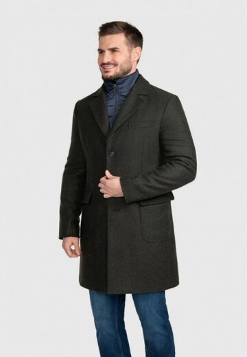 Пальто однобортное Sarto Reale