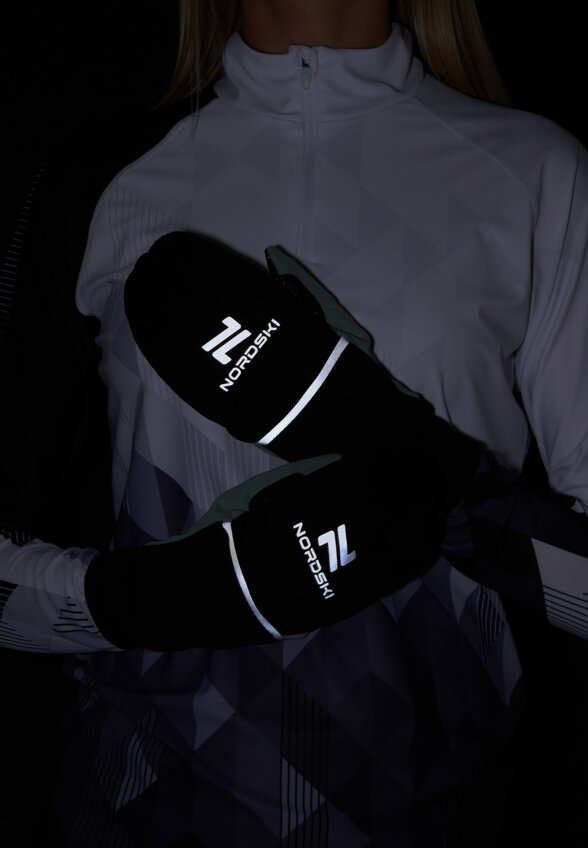Варежки Nordski Pro, Черный