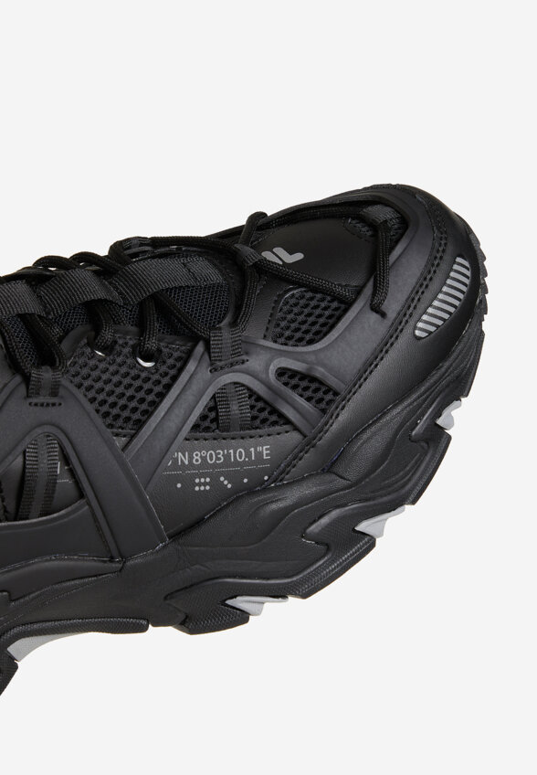 Кроссовки мужские FILA Trace Low M, Черный