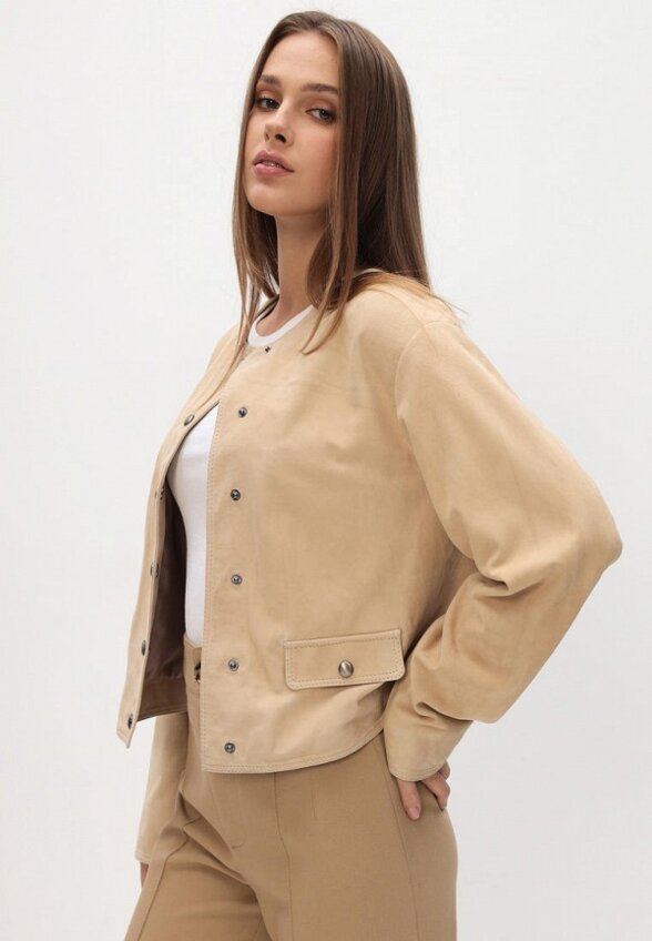 Куртка кожаная Grafinia