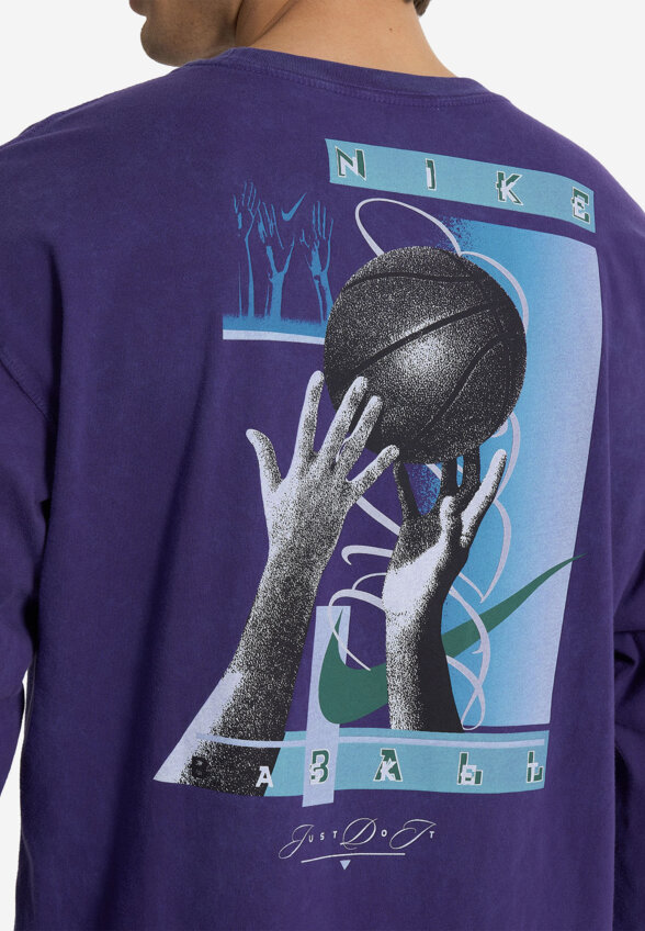 Свитшот мужской Nike, Фиолетовый