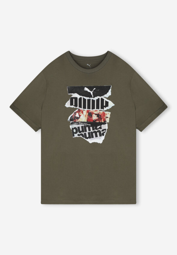 Футболка мужская PUMA, Зеленый