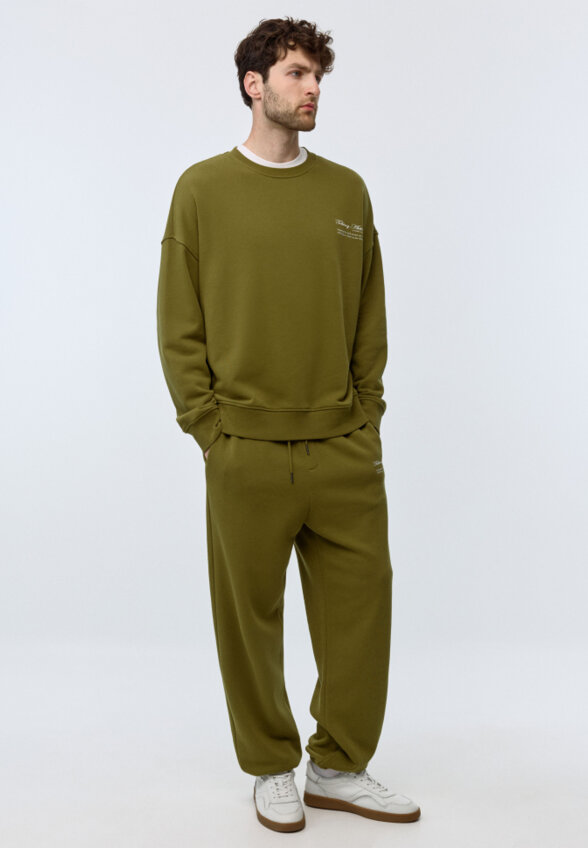 Свитшот OVERSIZE FIT из футера