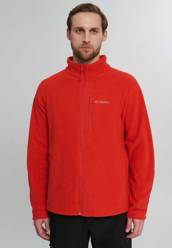 Джемпер флисовый мужской Columbia Fast Trek Ii Full Zip Fleece, Красный
