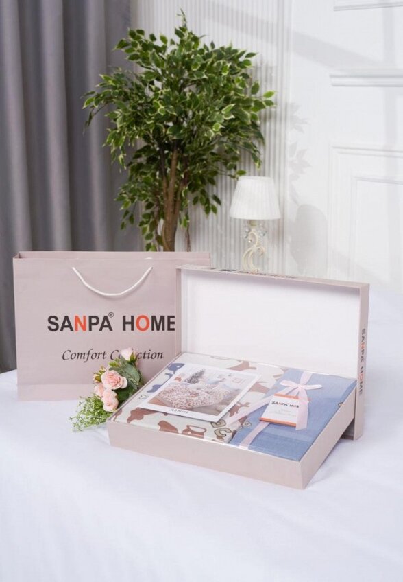 Постельное белье 1,5-спальное Sanpa