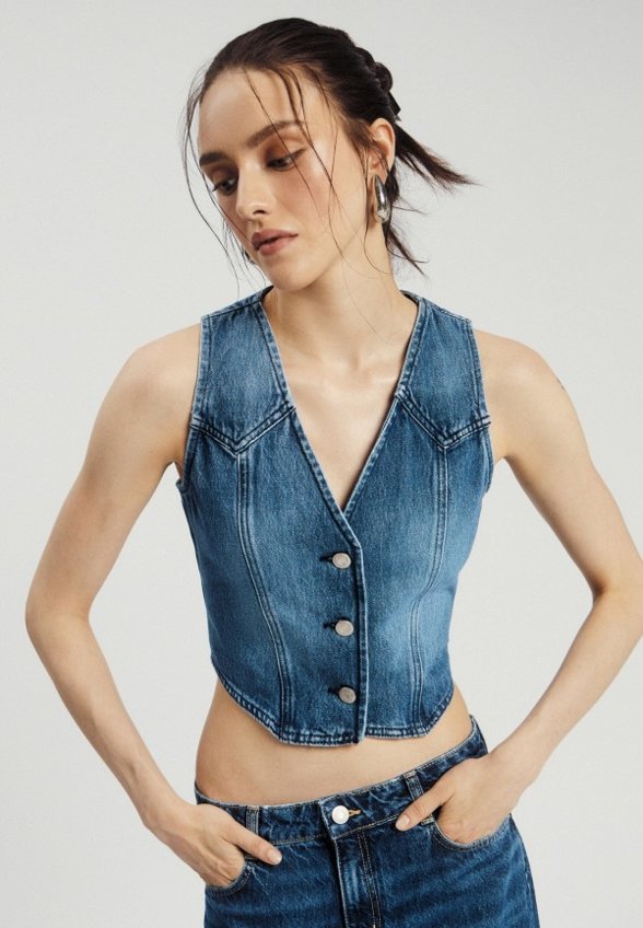 Жилет джинсовый Nume