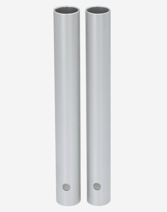 Ручки руля для самоката Reaction L180 мм, 2 шт, Серебряный детям